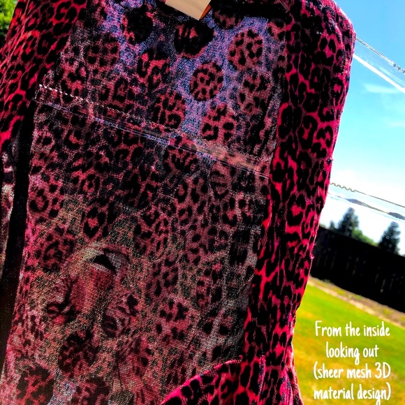 Jean Paul Gaultier Vintage Leopard Print Illusions Corset Bodycon Dress - Picture 4 of 15